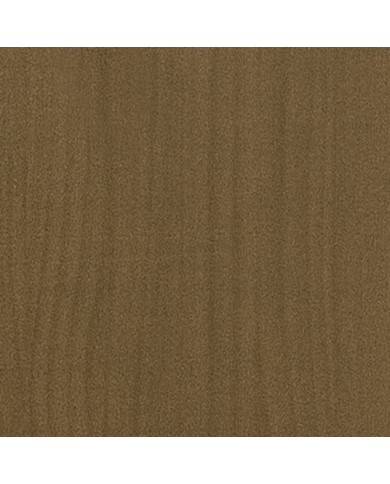 Table basse Marron miel 110x50x33,5 cm Bois de pin massif