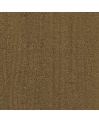 Table basse Marron miel 110x50x34 cm Bois de pin massif