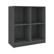 Buffet Gris 70x33x76 cm Bois de pin massif