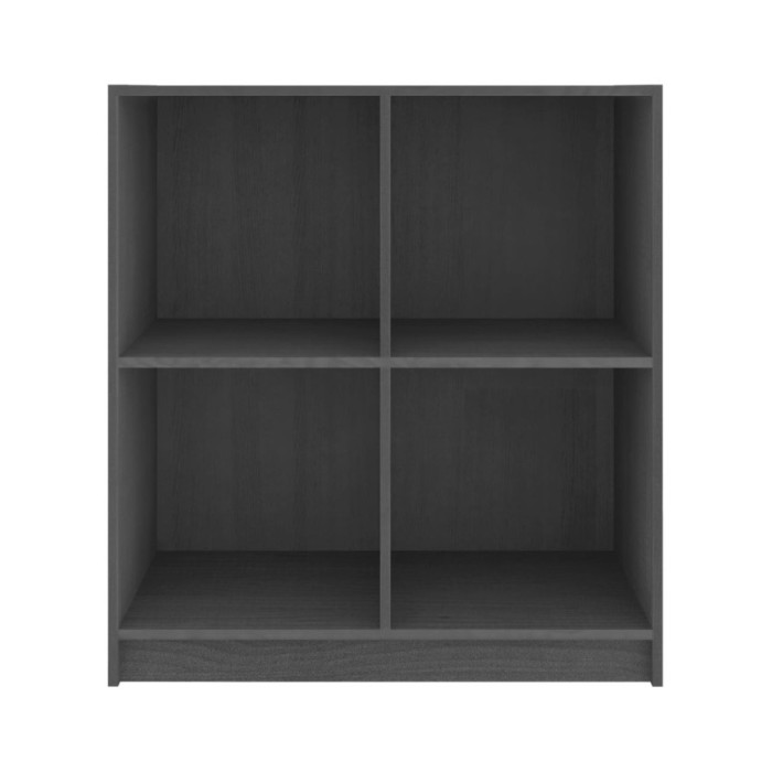 Buffet Gris 70x33x76 cm Bois de pin massif