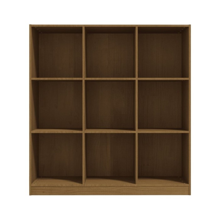 Bibliothèque/Séparateur de pièce Marron miel 104x33,5x110cm Pin