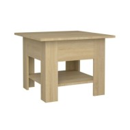 Table basse Chêne Sonoma 55x55x42 cm Aggloméré 