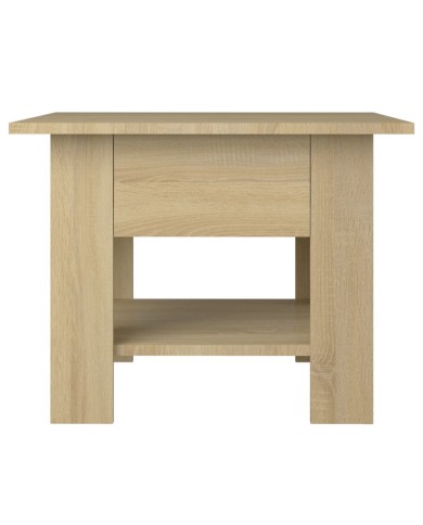 Table basse Chêne Sonoma 55x55x42 cm Aggloméré 
