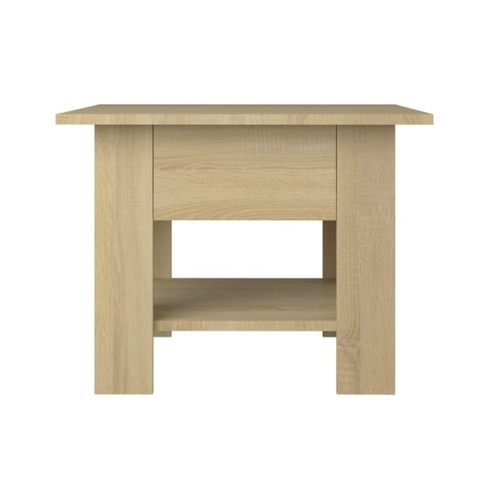 Table basse Chêne Sonoma 55x55x42 cm Aggloméré 