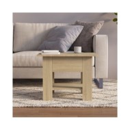 Table basse Chêne Sonoma 55x55x42 cm Aggloméré 