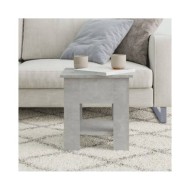 Table basse Gris béton 40x40x42 cm Bois d'ingénierie