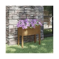Jardinière Marron miel 70x31x70 cm Bois de pin massif