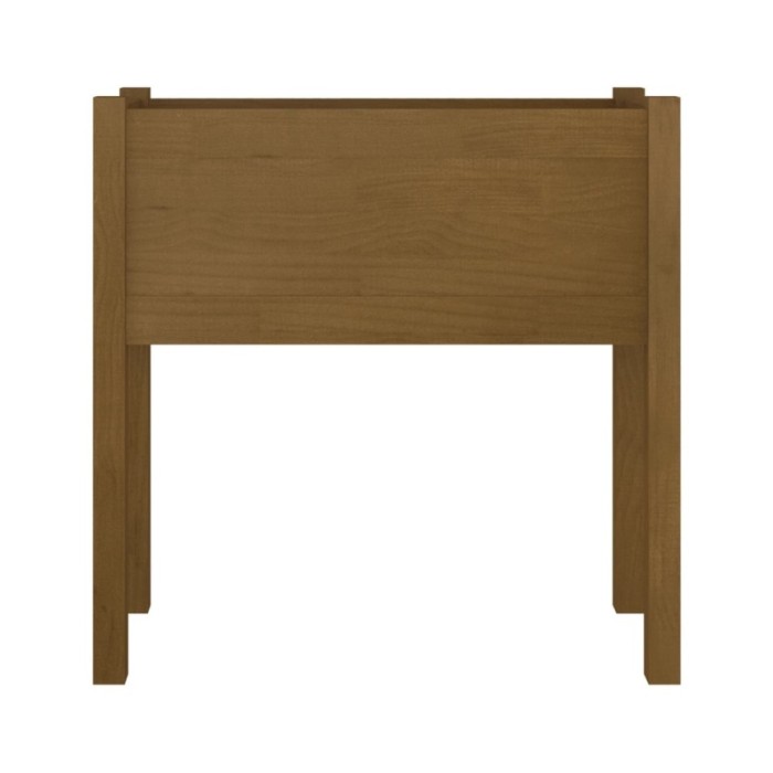 Jardinière Marron miel 70x31x70 cm Bois de pin massif