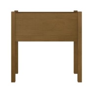 Jardinière Marron miel 70x31x70 cm Bois de pin massif
