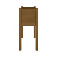 Jardinière Marron miel 70x31x70 cm Bois de pin massif