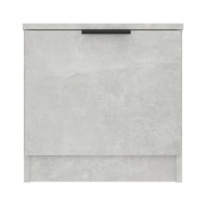 Tables de chevet 2 pcs Gris béton 40x39x40 cm