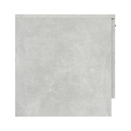 Tables de chevet 2 pcs Gris béton 40x39x40 cm