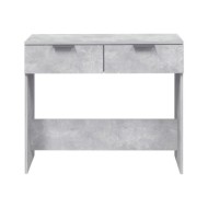 Table console Gris béton 90x36x75 cm Bois d'ingénierie