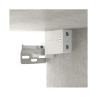 Tables de chevet murales 2 pcs Gris béton 34x30x20 cm