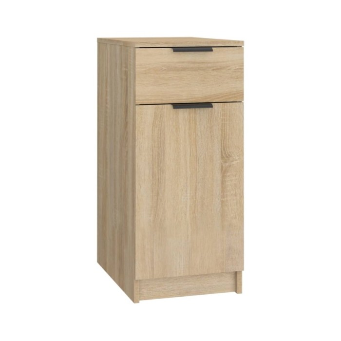 Armoire de bureau Chêne sonoma 33,5x50x75 cm Bois d'ingénierie