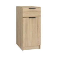 Armoire de bureau Chêne sonoma 33,5x50x75 cm Bois d'ingénierie