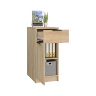 Armoire de bureau Chêne sonoma 33,5x50x75 cm Bois d'ingénierie