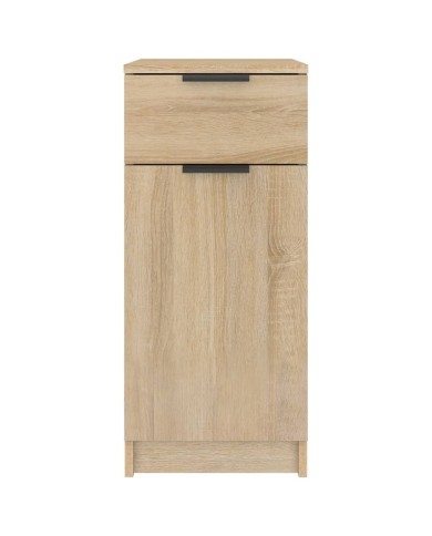 Armoire de bureau Chêne sonoma 33,5x50x75 cm Bois d'ingénierie
