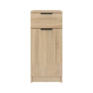 Armoire de bureau Chêne sonoma 33,5x50x75 cm Bois d'ingénierie