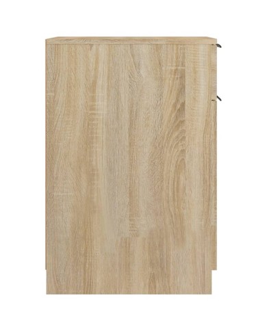 Armoire de bureau Chêne sonoma 33,5x50x75 cm Bois d'ingénierie