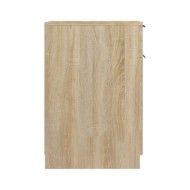 Armoire de bureau Chêne sonoma 33,5x50x75 cm Bois d'ingénierie