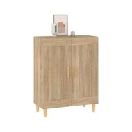 Buffet Chêne sonoma 69,5x34x90 cm Bois d'ingénierie