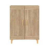 Buffet Chêne sonoma 69,5x34x90 cm Bois d'ingénierie