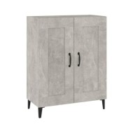 Buffet Gris béton 69,5x34x90 cm Bois d'ingénierie