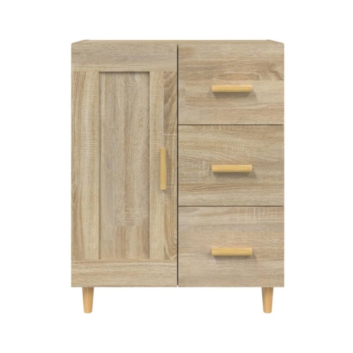 Buffet Chêne sonoma 69,5x34x90 cm Bois d'ingénierie