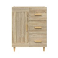 Buffet Chêne sonoma 69,5x34x90 cm Bois d'ingénierie