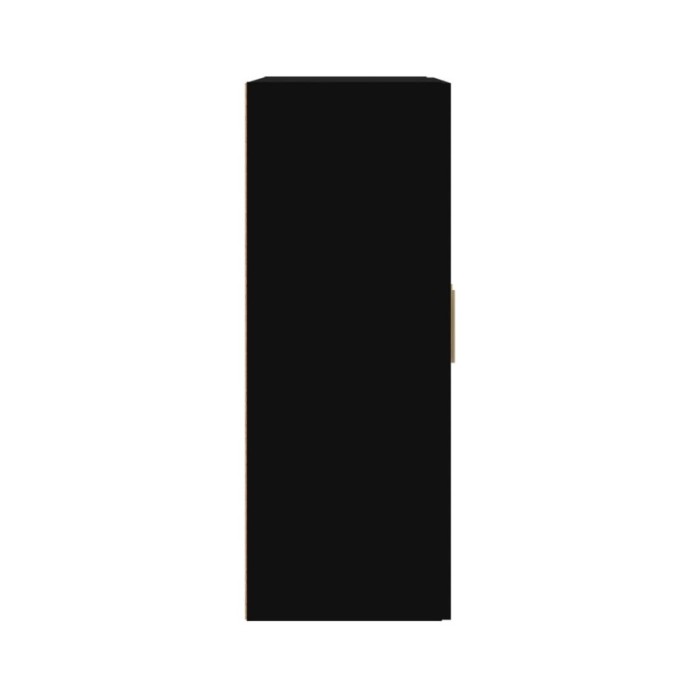 Armoire murale Noir 69,5x32,5x90 cm Bois d'ingénierie