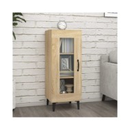 Buffet Chêne sonoma 34,5x34x90 cm Bois d'ingénierie