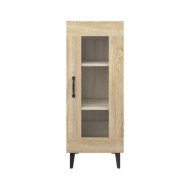 Buffet Chêne sonoma 34,5x34x90 cm Bois d'ingénierie