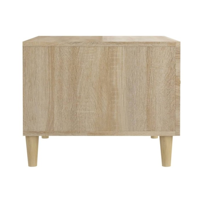 Tables basses 2 pcs Chêne sonoma 50x50x40 cm Bois d'ingénierie