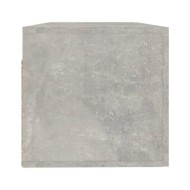 Armoire murale Gris béton 100x36,5x35 cm Bois d'ingénierie