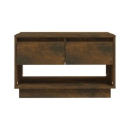 Meuble TV Chêne fumé 70x41x44 cm Aggloméré