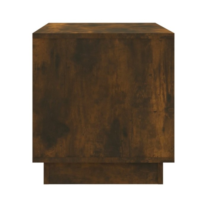Meuble TV Chêne fumé 70x41x44 cm Aggloméré