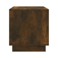 Meuble TV Chêne fumé 70x41x44 cm Aggloméré