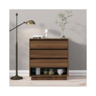 Buffet Chêne marron 70x41x75 cm Aggloméré