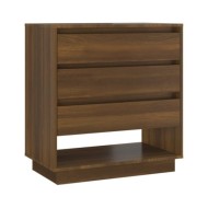 Buffet Chêne marron 70x41x75 cm Aggloméré