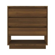 Buffet Chêne marron 70x41x75 cm Aggloméré