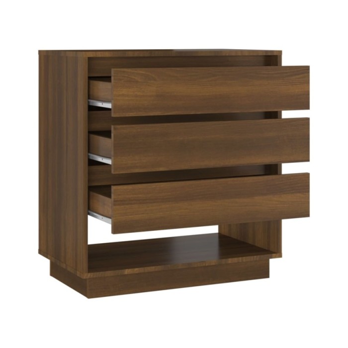 Buffet Chêne marron 70x41x75 cm Aggloméré