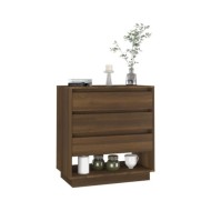 Buffet Chêne marron 70x41x75 cm Aggloméré
