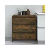 Buffet Chêne fumé 70x41x75 cm Aggloméré