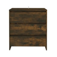Buffet Chêne fumé 70x41x75 cm Aggloméré