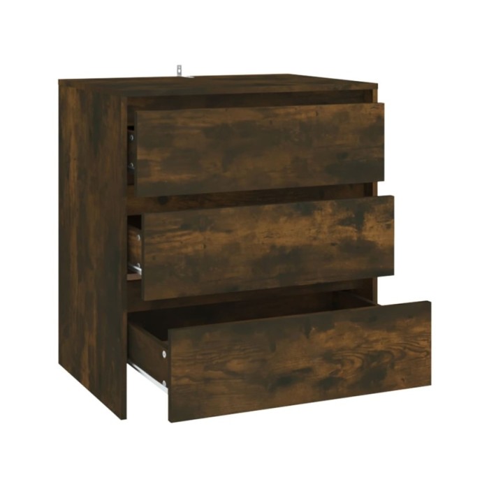 Buffet Chêne fumé 70x41x75 cm Aggloméré
