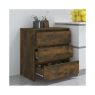 Buffet Chêne fumé 70x41x75 cm Aggloméré