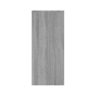 Buffet Sonoma gris 102x33x75 cm Aggloméré