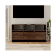 Meuble TV Chêne marron 102x37,5x52,5 cm Aggloméré