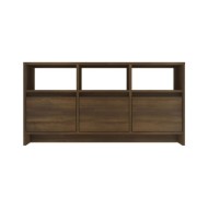 Meuble TV Chêne marron 102x37,5x52,5 cm Aggloméré